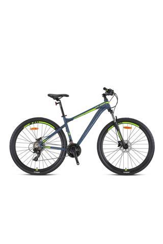 Kron Xc100 27.5 Jant 21 Vites 43 Cm Hidrolik Fren Dağ Bisikleti - Mat Gri - Gri - Neon Sarı
