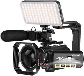 ORDRO AC3 1080P 60FPS IR Gece Görüşü - 4K Kamera Video Kamera