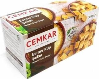 Cemkar Esmer Küp Şeker 500 Gr.