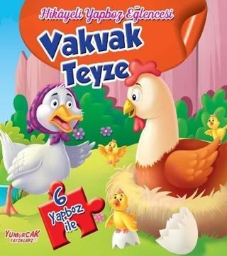 Vakvak Teyze-Hikayeli Yapboz Eğlencesi - Kolektif  - Yumurcak Yayınları