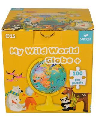 Gürbüz Kids My Wild World Küre 15 cm + 100 Parça Puzzle