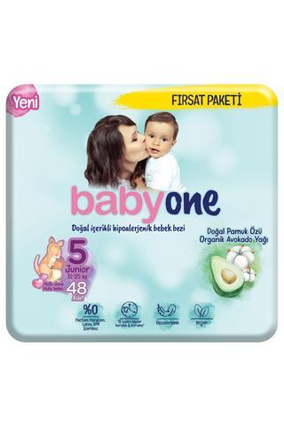 Babyone Yeni Bebek Bezi 5 Beden Junior Fırsat Paketi 48 Adet