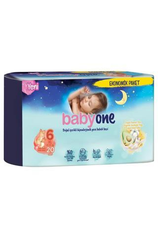 Babyone Yeni Gece Bebek Bezi 6 Beden XL Ekonomik Paket 20 Adet