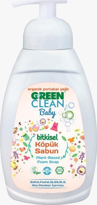Green Clean Bitkisel Köpük Sabun 450 ml
