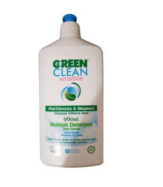 U Green Clean Sensitive Parfümsüz Kokusuz Bitkisel Bulaşık Deterjanı 500 ml
