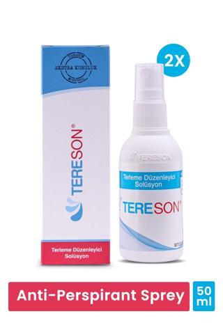 Tereson El,ayak, Koltuk Altı Terleme Önleyici Ve Ter Kokusuna Karşı Koruma Antiperspirant Sprey 2x50 ml