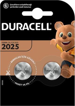 Duracell CR2025 LİTYUM PİL 2Lİ PAKET FİYAT