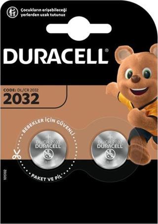 Duracell CR2032 LİTYUM PİL 2Lİ PAKET FİYAT