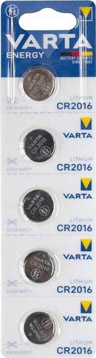 Varta CR2016 LİTYUM PİL 5Lİ PAKET FİYAT