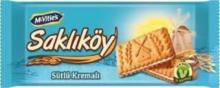 Ülker 24 Adet Saklıköy Sütlü Kremalı Bisküvi 100 gr