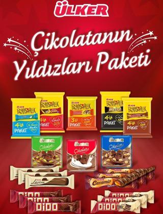 Ülker Çikolatanın Yıldızları Paketi