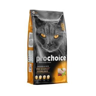 Prochoice Pro 32 Sterilised Kısırlaştırılmış Yetişkin Kedi Maması 15 kg