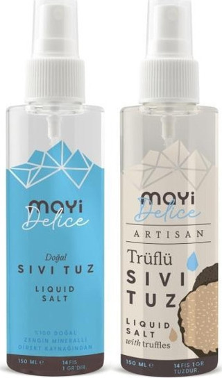 Mayi Tuz Sade Ve Trüflü Tuz Paketi