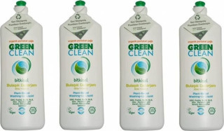 U Green Clean Bitkisel Bulaşık Deterjanı 730 ml 4'lü Set 