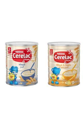 Nestle Cerelac Wheat And Fruits (Buğday Ve Meyve) 400 Gr + Cerelac Wheat 400 Gr ( Orjinal)