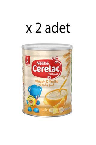 Nestle Cerelac Wheat And Fruits (Buğday Ve Meyve) 400 Gr X2 Adet