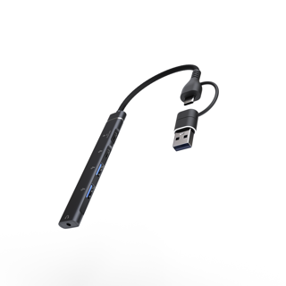 Truebo UniConnect 5 in 1 USB + Type-C Hub
