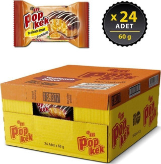 Eti Popkek Portakallı 60 Gr X 24 Adet