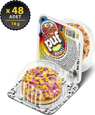 kent online Eti Puf Renkli 18 G X 48 Adet