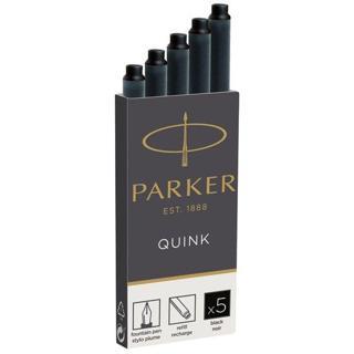 Parker Quink Dolma Kalem Kartuşu 5li Kutu Siyah