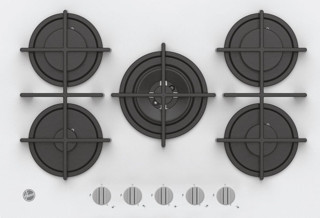 Hoover HVG74WK3W Wok Gözlü Beyaz Ankastre Ocak