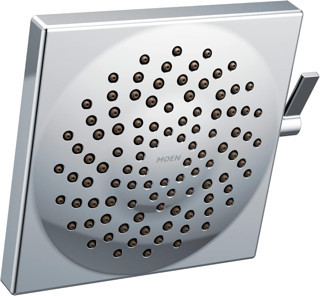 (2.5 Gpm, Chrome) - Moen S6345 Velocity Two-Function 20Cm - 1.3Cm Diameter Spray Rainshower Showerhe