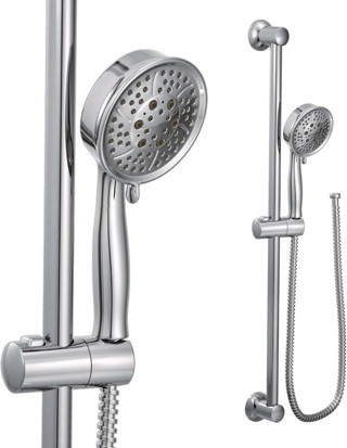 Moen 3667Eporb Handheld Showerhead With 69-Inch-Long Hose Featuring 30-Inch Slide Bar, Oil-Rubbed Br