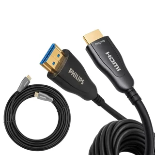 Swr3019W/93 100 Metre 4K 60Hz Aoc Fiber Optik Hdmı Kablo Çinko Alaşım Gövde