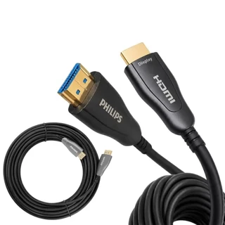Swr3019W/93 70 Metre 4K 60Hz Aoc Fiber Optik Hdmı Kablo Çinko Alaşım Gövde