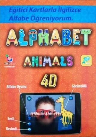 Alphabet Animals 4D - Kolektif  - Artge Kids Yayınları
