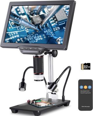 Koolertron 10.1 Inc HDMI Dijital Lehimleme Mikroskobu