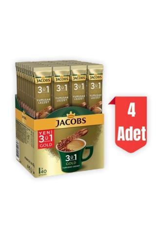 Jacobs Yumuşak Lezzet 3ü 1 Arada Gold Kahve 160 Adet