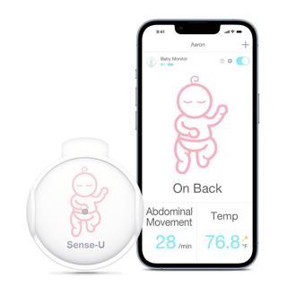 Sense-U Akıllı Bebek Karın Hareket Monitörü - Pembe