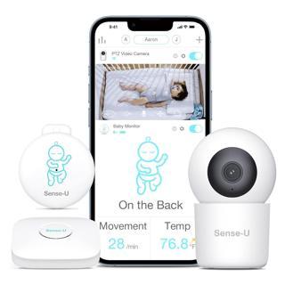 Sense-U Akıllı Bebek Monitörü 3 + 2K Uzaktan Kamera