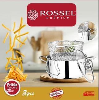 Rossel Premium Fritöz Kızartma Tenceresi NMS-FRITOZ