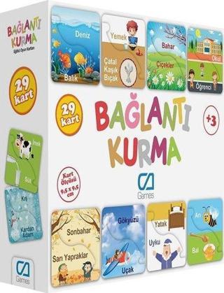 Ca Games Eğitici Oyun Kartları Bağlantı Kurma 5043