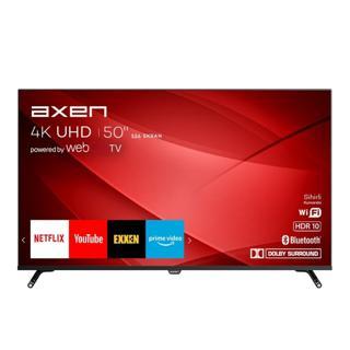 Axen AX50FIL242 50" 126cm 4K Ultra HD Uydu Alıcılı webOS Smart LED TV