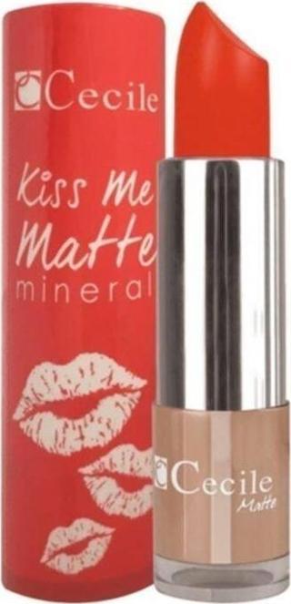 Cecile Kiss Me Matte Mineral Mat Ruj 322