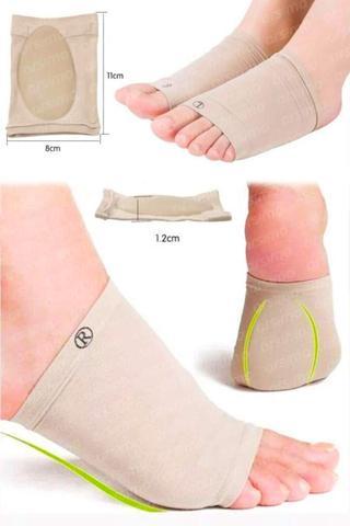 Kumaş Ayak Ark Destek Çorabı | Ortopedik İçe Basma Düz Tabanlık Önleyici Medikal Tabanlık