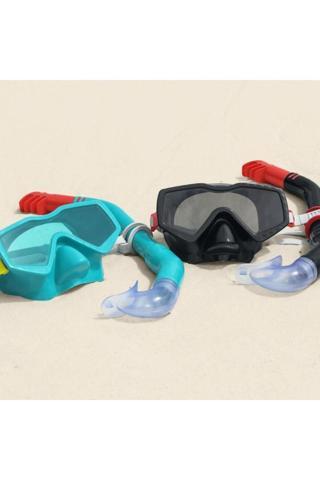 Bestway Yetişkin Prime Essential Şnorkel Set Mavi Renk 14 Yaş Üzeri 