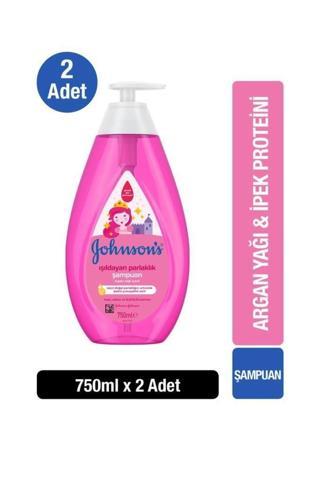 Johnson's Işıldayan Parlaklık Bebek Şampuanı 750 ml X 2 Adet