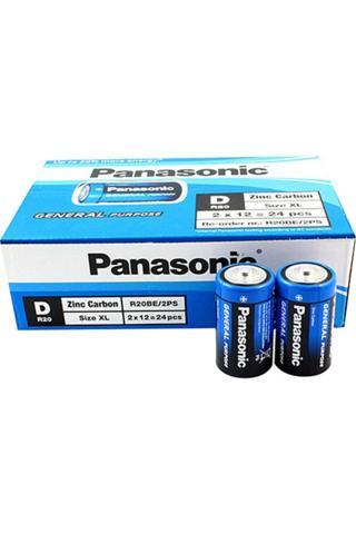 Panasonic D Boy Büyük Pil 1 Kutu 24 Adet