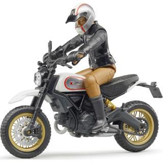 Bruder Ducati Scrambler Desert Motorsiklet ve Sürücü 63051 Lisanslı