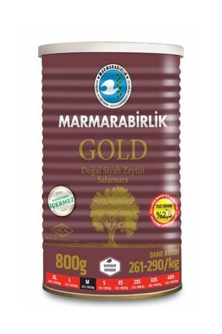 MarmaraBirlik Gold Teneke Zeytin 800 gr