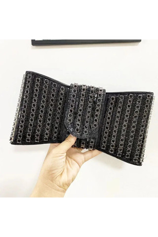 Guja Ac2559 Taşlı Küçük Askılı Abiye Çanta