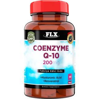 Coenzyme Q-10 200 Mg Hyaluronik Asit Resveratrol 60 Tablet