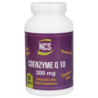 Ncs Coenzyme Q-10 200 Mg Resveratrol Hyaluronic Acid Black Pepper Koenzim 90 TABLE