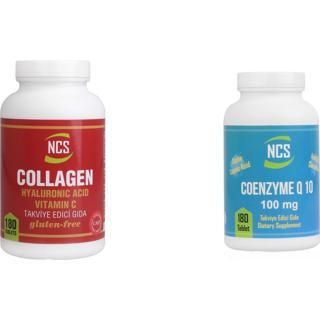 Ncs Collagen 1000 mg 180 Tablet Coenzyme Q-10 100 mg 180 Tablet 2 Ürün Birden