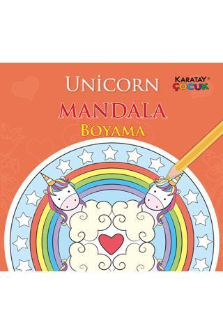 Karatay Yayınları 4E Mandala - Unicorn (Kolay Seri) (Yeni)