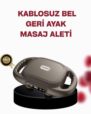 Northcity Geliştirilmiş 6 Başlıklı Şarjlı Masaj Aleti 2000 mAh Derin Doku Masajı - Kas Rahatlama